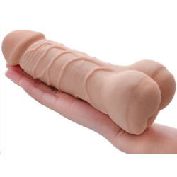 SuckMeToys Gaine de Pénis + Masturbateur Dickass 16 x 5.5cm